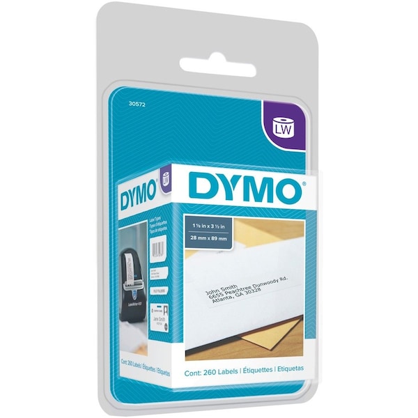 Dymo Labels, Addr, Lw, Hicap, We, 520 Pk DYM30572 - main
